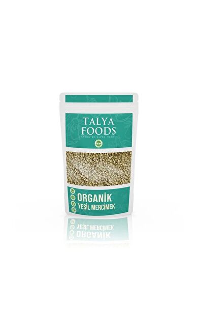 Talya Foods Naturel Yeşil Mercimek 500g