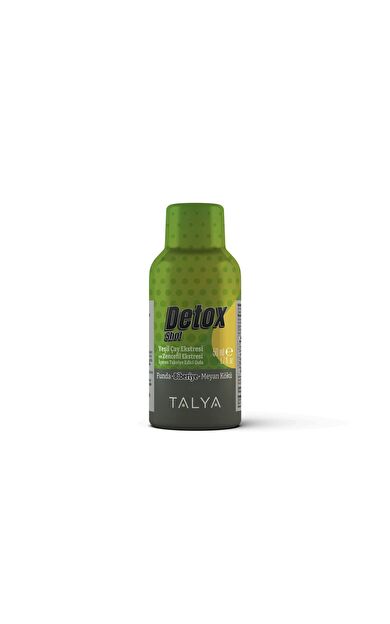 Talya Bitkisel DETOX SHOT Yeşilçay Ekstresi ve Zencefil Ekstresi İçeren Takviye Edici Gıda 50 ml