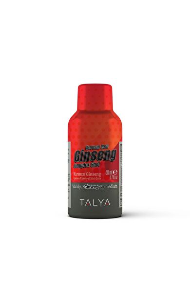Talya Bitkisel KIRMIZI GİNSENG Korean Red Ginseng Complex Shot 50 ml