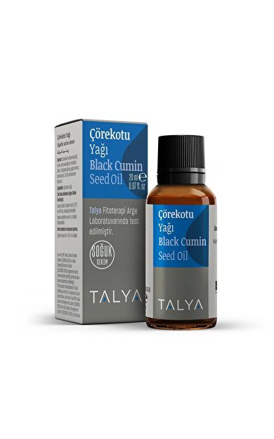 Talya Bitkisel Çörekotu Yağı 20 ml (Soğuk Sıkım)