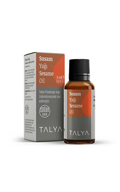 Talya Bitkisel Susam Yağı 20 ml (Soğuk Sıkım)