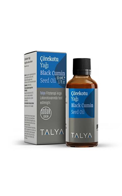 Talya Bitkisel Çörekotu Yağı 50 ml (Soğuk Sıkım)