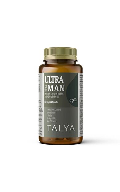 Talya Bitkisel ULTRA VitaMAN Bitkisel Karışım İçeren Takviye Edici Gıda