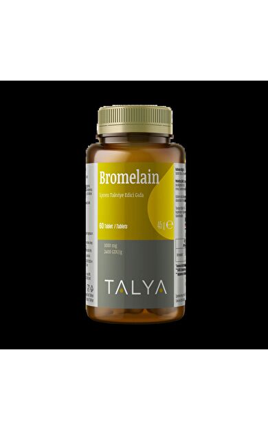 Talya Bitkisel Bromelain İçeren Takviye Edici Gıda