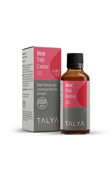 Talya Bitkisel Hint Yağı 50 ml (Soğuk Sıkım)