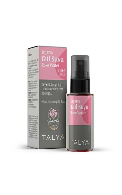 Talya Bitkisel Isparta Gül Suyu 50ml (Saf)