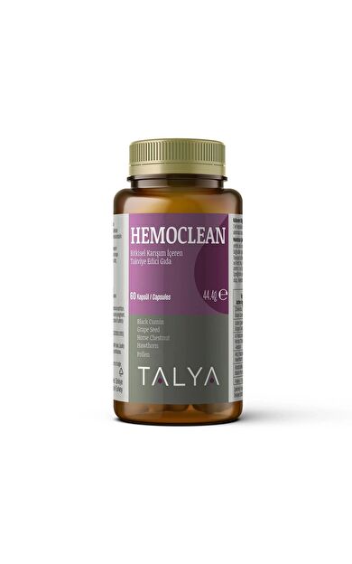 Talya Bitkisel HEMOCLEAN Bitkisel Karışım İçeren Takviye Edici Gıda
