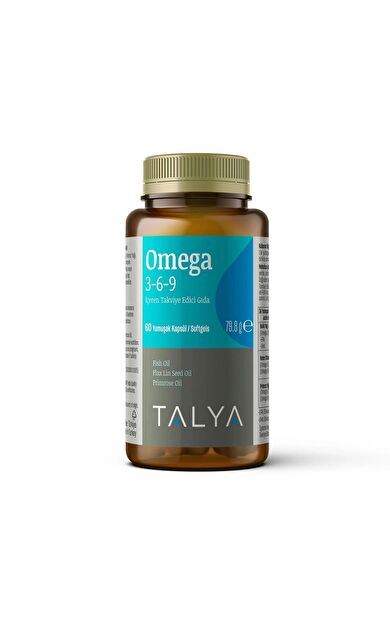 Talya Bitkisel OMEGA 3-6-9 İçeren Takviye Edici Gıda