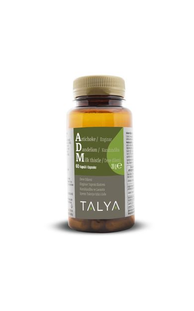 Talya Adm Artichoke Dandelion Milk Thistle 60 Kapsül
