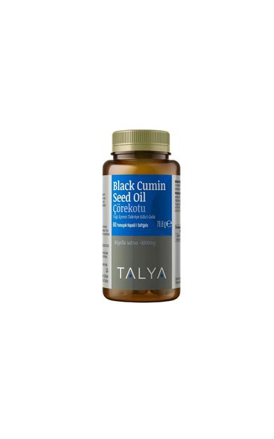 Talya Çörek Otu Yağı 1000 Mg 60 Yumuşak Kapsül