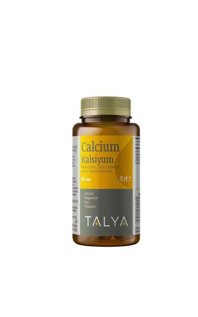 Talya Kalsiyum, Magnezyum, Çinko, Vitamin D 90 Tablet