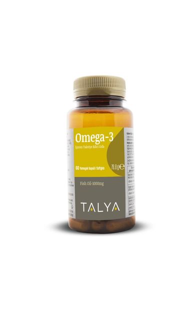 Talya Omega 3 Balık Yağı Kapsülü 60 Softjel 1000mg