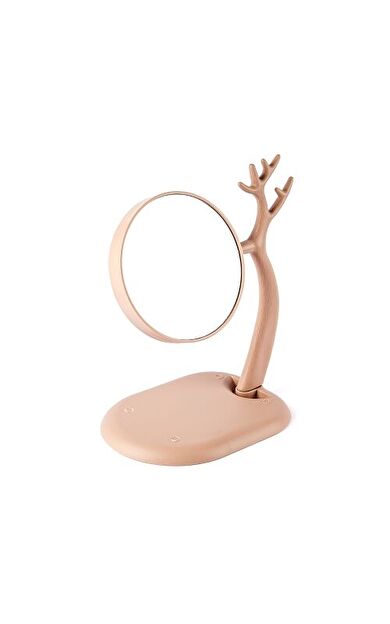 Lionesse Masaüstü Çift Taraflı Ayna Pembe 3310