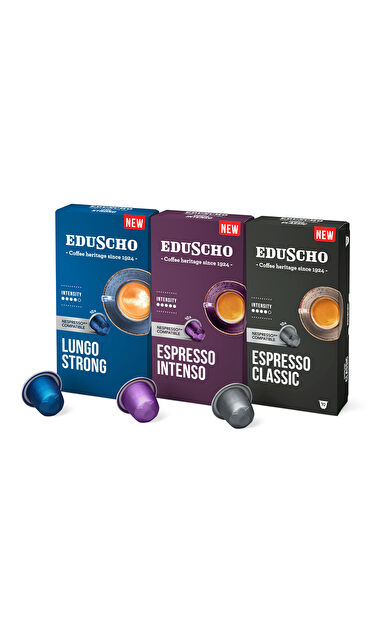 Eduscho Kapsül Kahve Tanışma Paketi 3x10 (Nespresso Uyumlu)