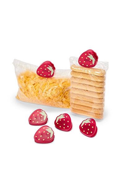 Aroma Klipsi, Plastik, Çilek, 6lı