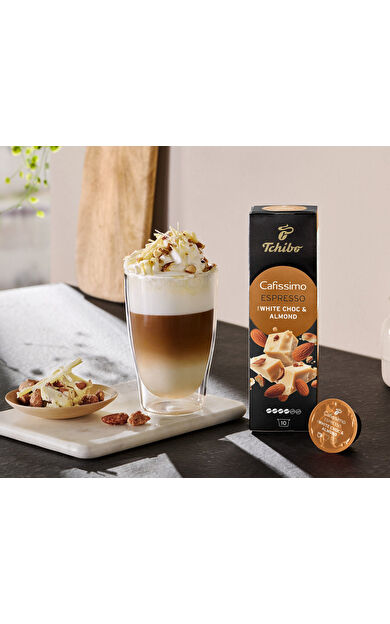 Cafissimo Flavoured Espresso - Beyaz Çikolata ve Badem - 10 kapsül