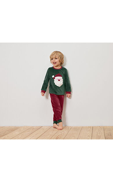 Çocuk Niki Pijama, Noel Baba, 86-92 cm