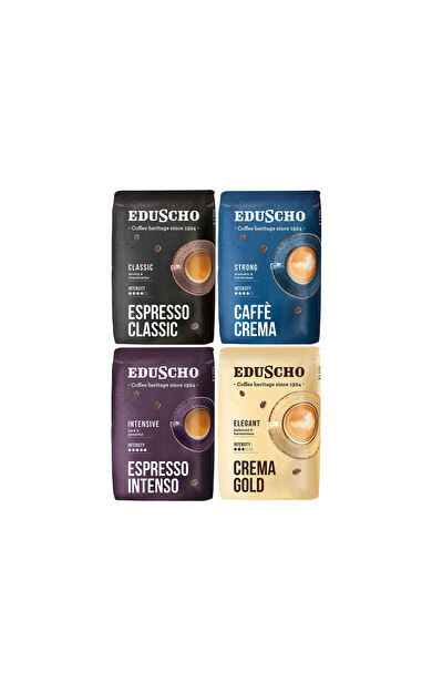 Eduscho Çekirdek Kahve Tanışma Paketi 4x500g
