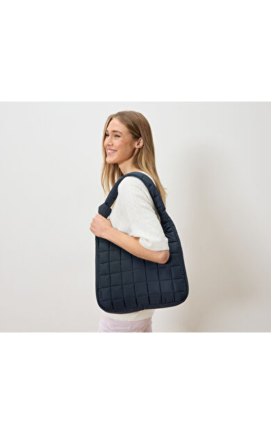 Kadın Shopper Çanta, Kapitone
