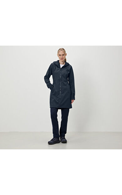 Kadın Softshell Palto, Lacivert 36