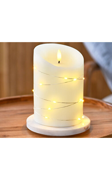 LED Gerçek Mum, Işık Zinciri