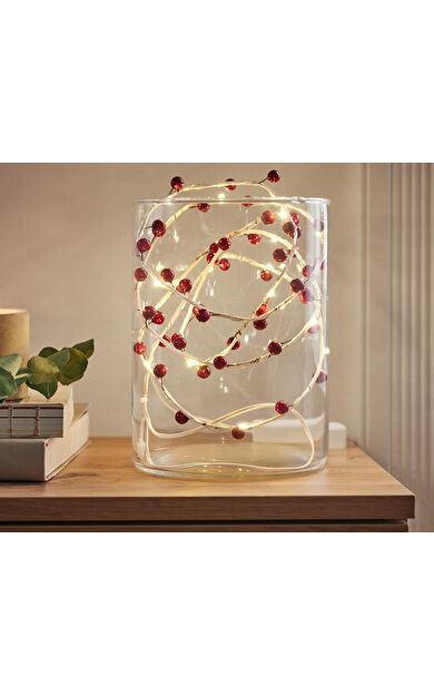 LED Parlayan Dal, Kiraz