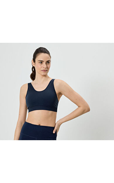 Spor Büstiyer, Dikişsiz, Lacivert M