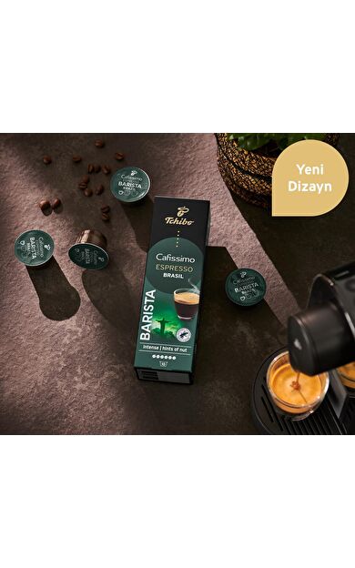 Tchibo Cafissimo Barista Espresso Brasil 10'lu Kapsül Kahve