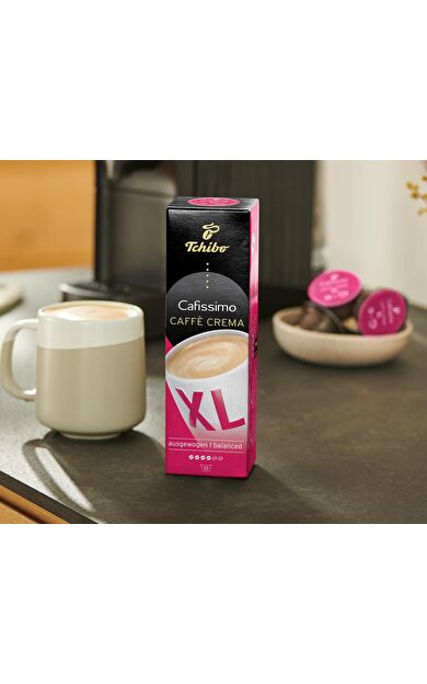 Tchibo Cafissimo Caffe Crema XL Wake Up 10'lu  Kapsül Kahve