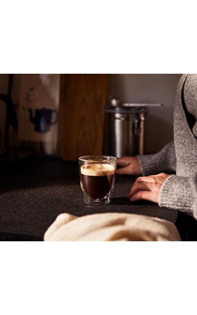 Tchibo Çift Cidarlı Cafe Crema Bardağı, 2'li
