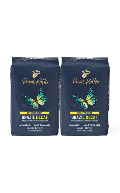 Tchibo Privat Kaffee Brazil Decaf Çekirdek Kahve 2x500 g