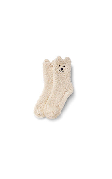 Yumuşak Çorap, Teddy, ABS, 1 Çift, 31-34