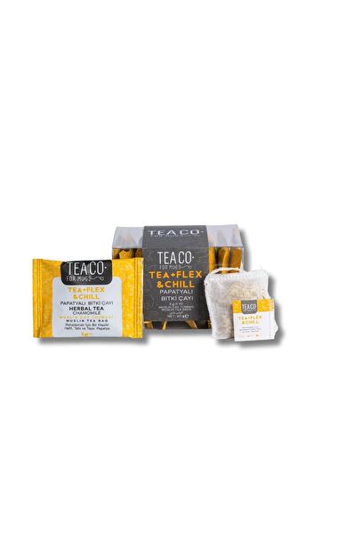 Tea + Flex & Chill - Papatyalı Bitki Çayı