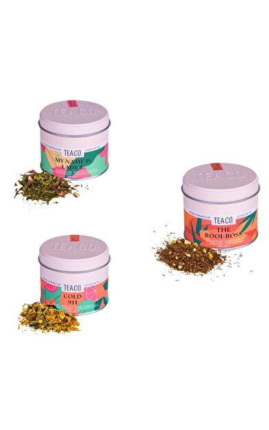 Tanışma Paketi-3'lü Metal Kutu Seti | Tea Co.