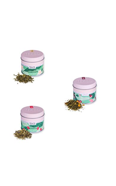 Detox Seti- 3'lü Metal Kutu Çay | Tea Co.