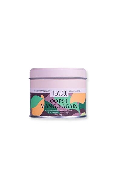 Oops I Mango Again - Mangolu Siyah Çay