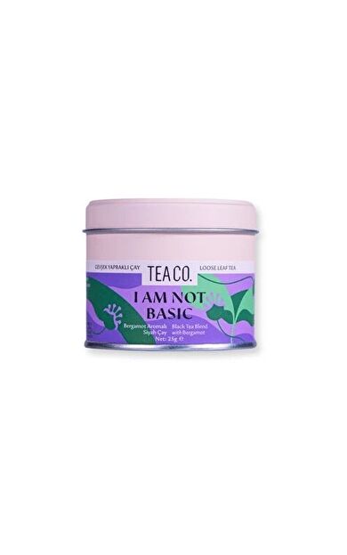 I Am Not Basic - Bergamotlu Siyah Çay