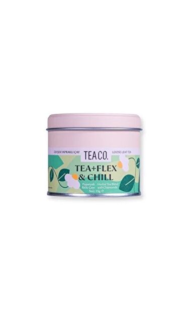 Tea + Flex & Chill - Papatyalı Bitki Çayı