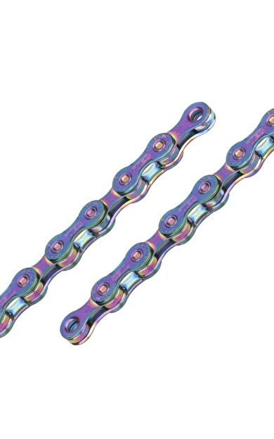 TEC CT-8 7-8 Vites Uyumlu Zincir Galaxy Blue Rainbow 1/2''x3/32'' 116 Link KMCCT8BLUE