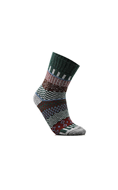 Techsport SVEA-YESİL Unisex Günlük yün Çorap SVEA-YESIL Renkli