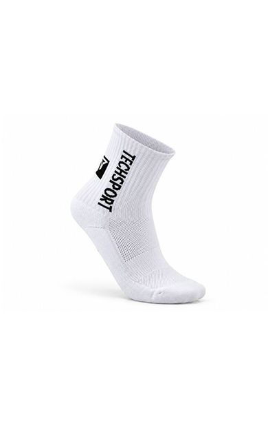 Techsport KAYDIRMAZ CORAP Çorap TS600PRF-101 Beyaz