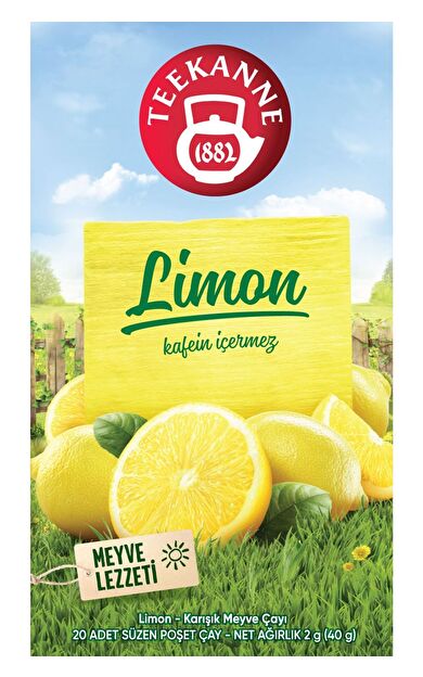 Teekanne Limon Karışık Meyve Çayı - 40 G