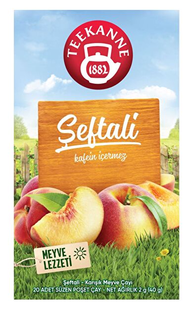 Teekanne Şeftali Karışık Meyve Çayı - 40 G