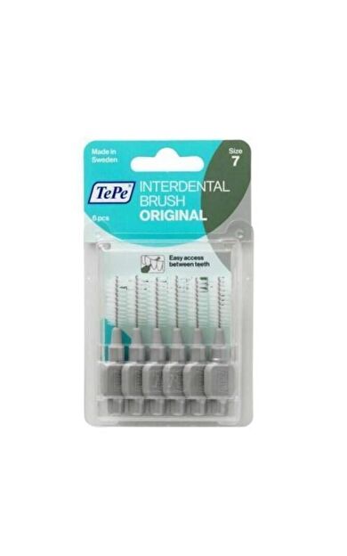 Blisterli Arayüz Fırçası 6 Lı Gri Delist