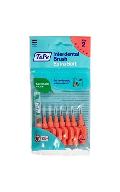 Interdental Brush Extra X Soft Arayüz Fırçası Kırmızı 0.5 M