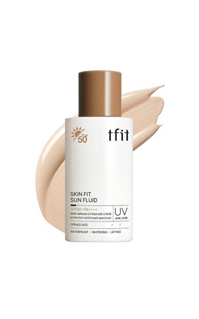 Tfıt Güneş Kremi  Skin Fit Sun Fluid Spf50 Pa 50 ml Cilt Bakım Içerikli Güneş Kremi