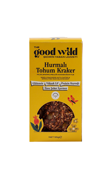 THE GOOD WILD Hurmalı Tohum Kraker 55g