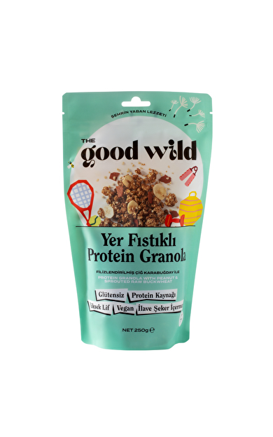 THE GOOD WILD Yer Fıstıklı Protein Granola 250g