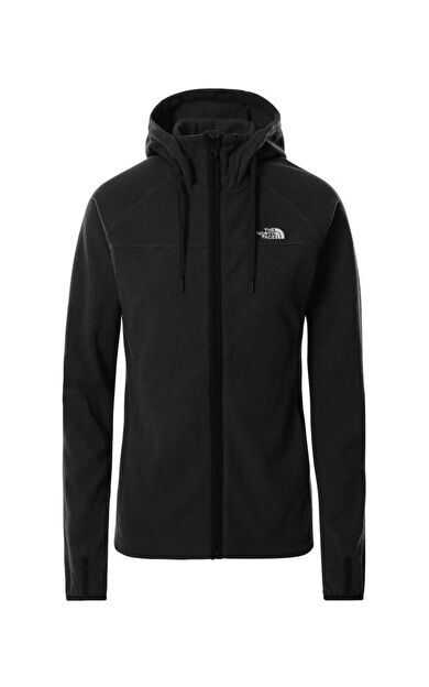 The North Face Homesafe Tam Fermuarlı Kadın Polar Siyah/Gri NF0A55HNK8G1VF97