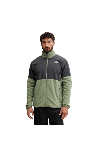 The North Face TNF M Glacıer Heavyweıght Full Zıp Erkek Ceket NF0A89JGDKI1 Yeşil